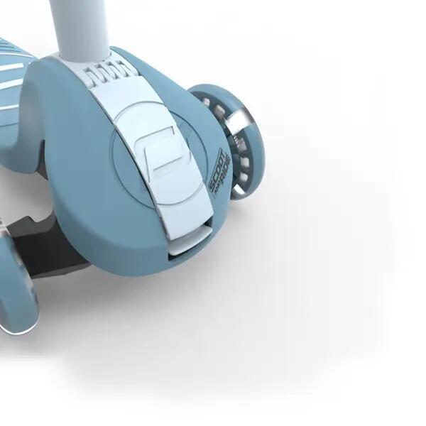 Scoot & Ride Highwaykick 3S – Scooter per bambini 3+ con doppio sterzo e ruote LED - Colori assortiti