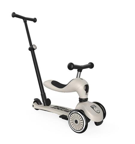 Highwaykick 1 Push & Go – Scooter 2in1 con Barra di Spinta | Collezione Miffy
