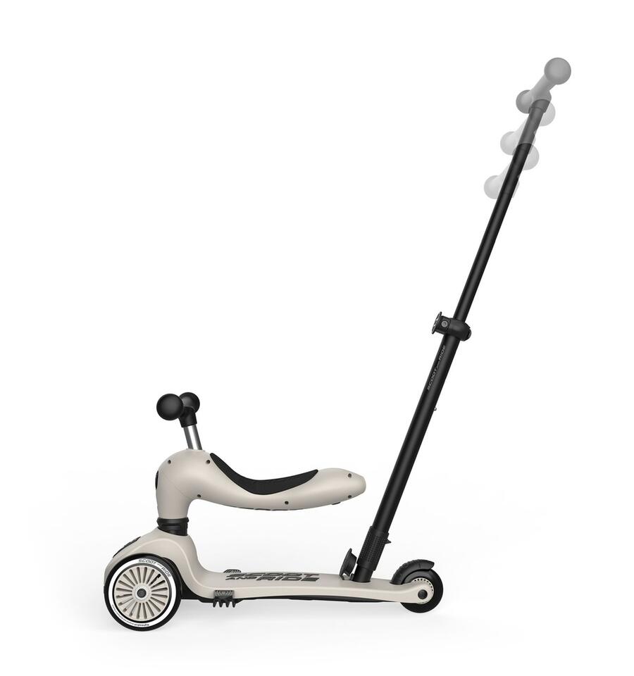 Highwaykick 1 Push & Go – Scooter 2in1 con Barra di Spinta | Collezione Miffy