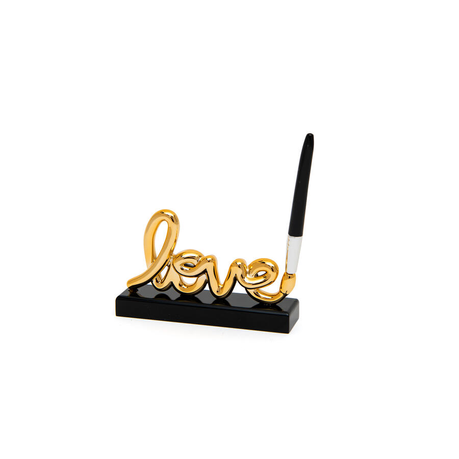 Sequenze – Scultura Love Sign Oro – H. 13 cm