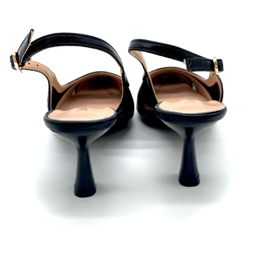Claud.V Chanel nero con motivo a rete 