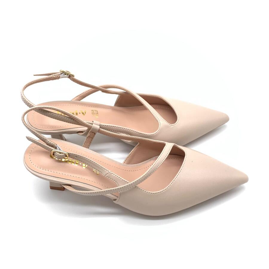 Claud.V Chanel beige con intreccio geometrico