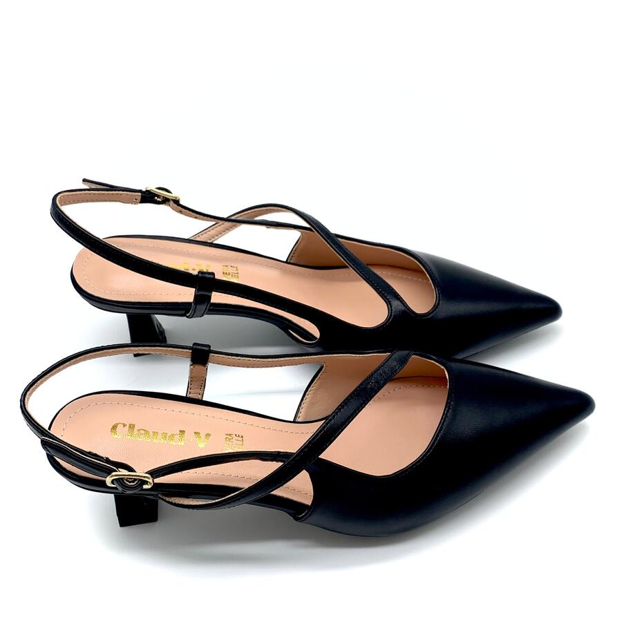 Claud.V Chanel nero con intreccio geometrico 