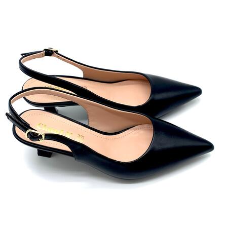 Claud.V Chanel nero in pelle