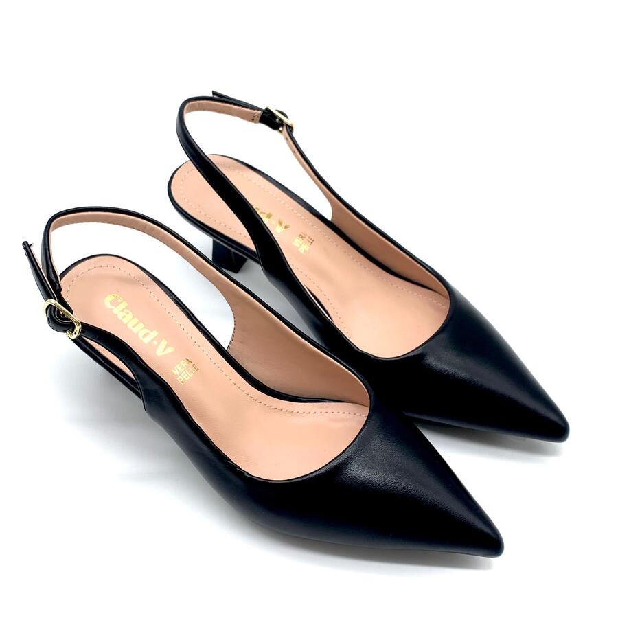 Claud.V Chanel nero in pelle