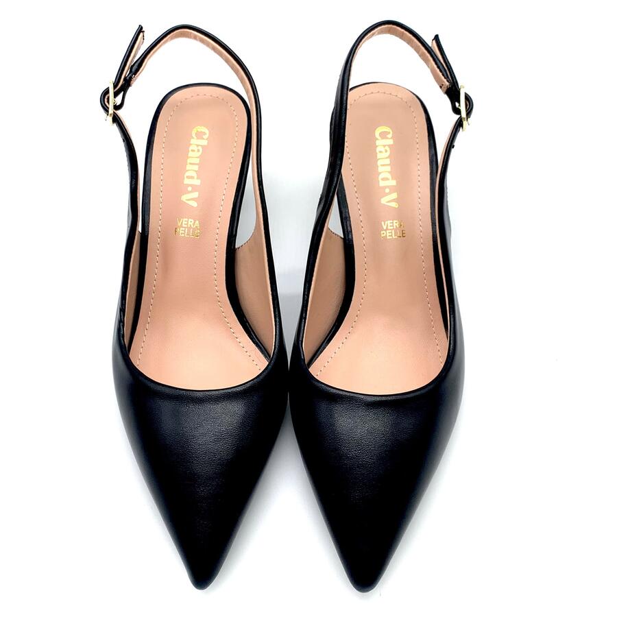Claud.V Chanel nero in pelle