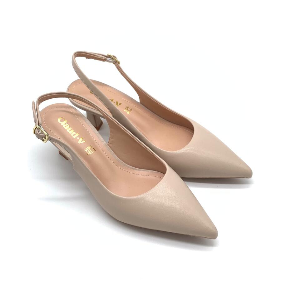 Claud.V Chanel beige in pelle