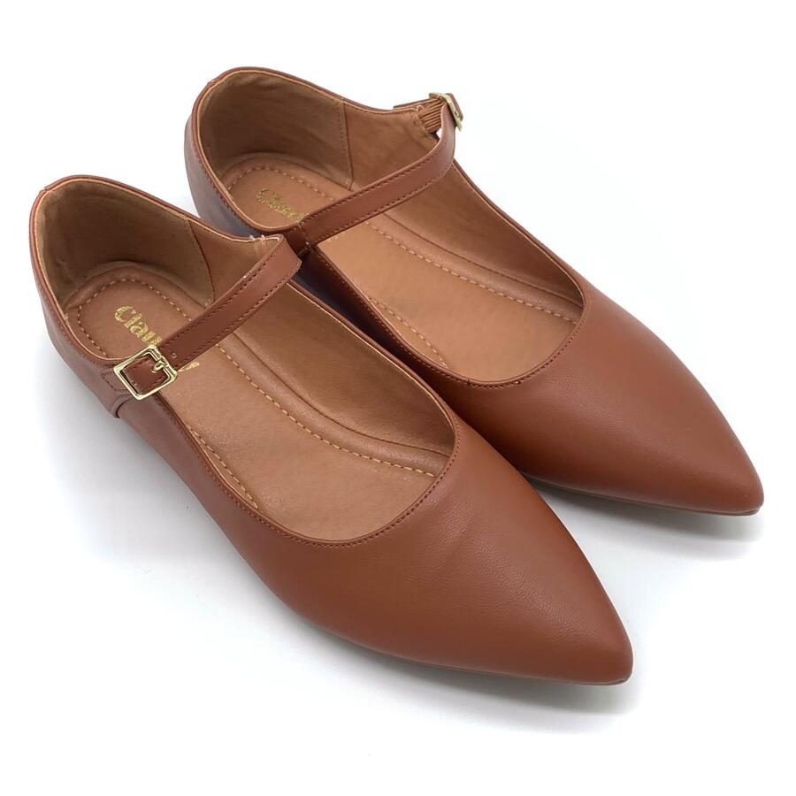 Claud.V ballerine marrone
