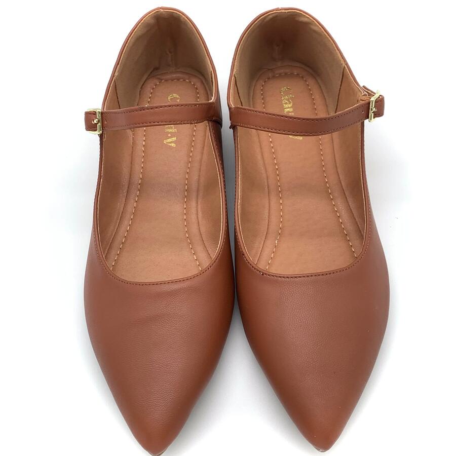 Claud.V ballerine marrone
