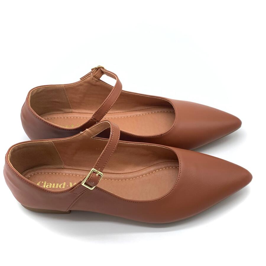 Claud.V ballerine marrone