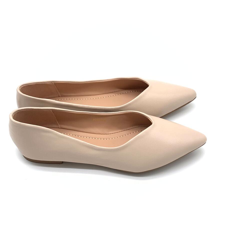 Claud.V ballerine beige