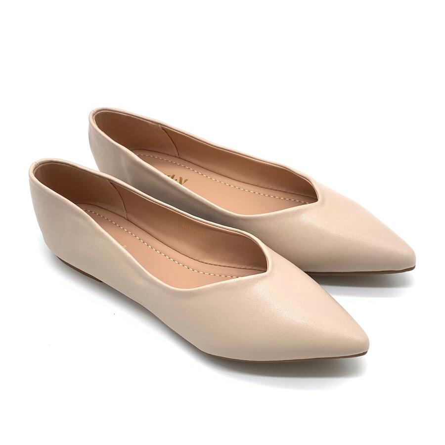 Claud.V ballerine beige