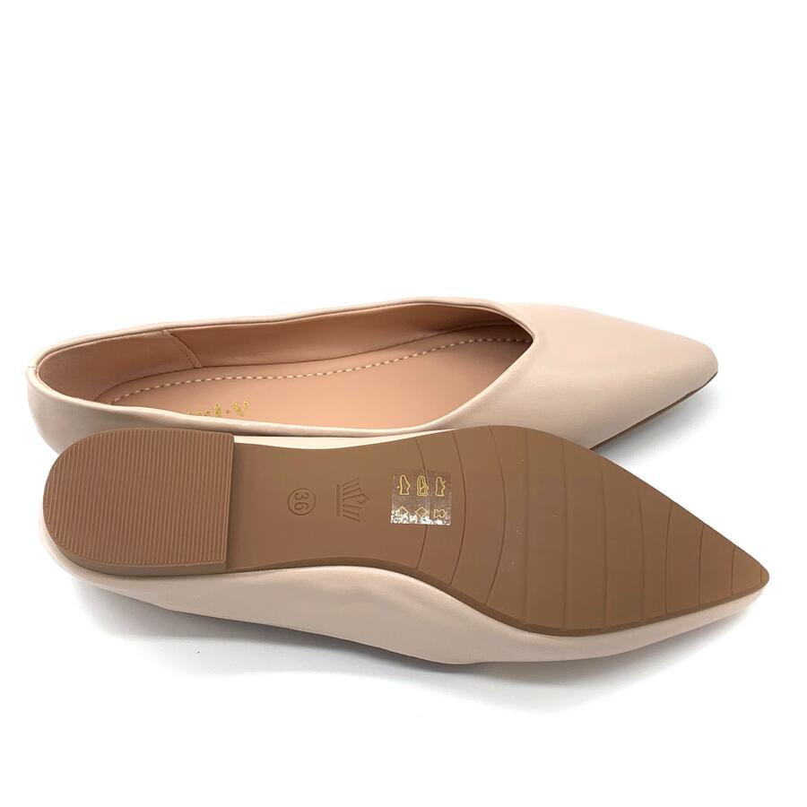 Claud.V ballerine beige