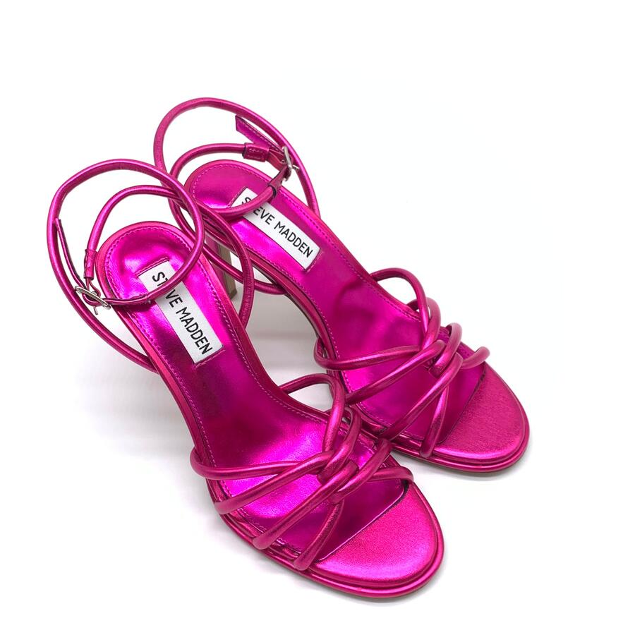 Steve Madden sandalo con tacco magenta