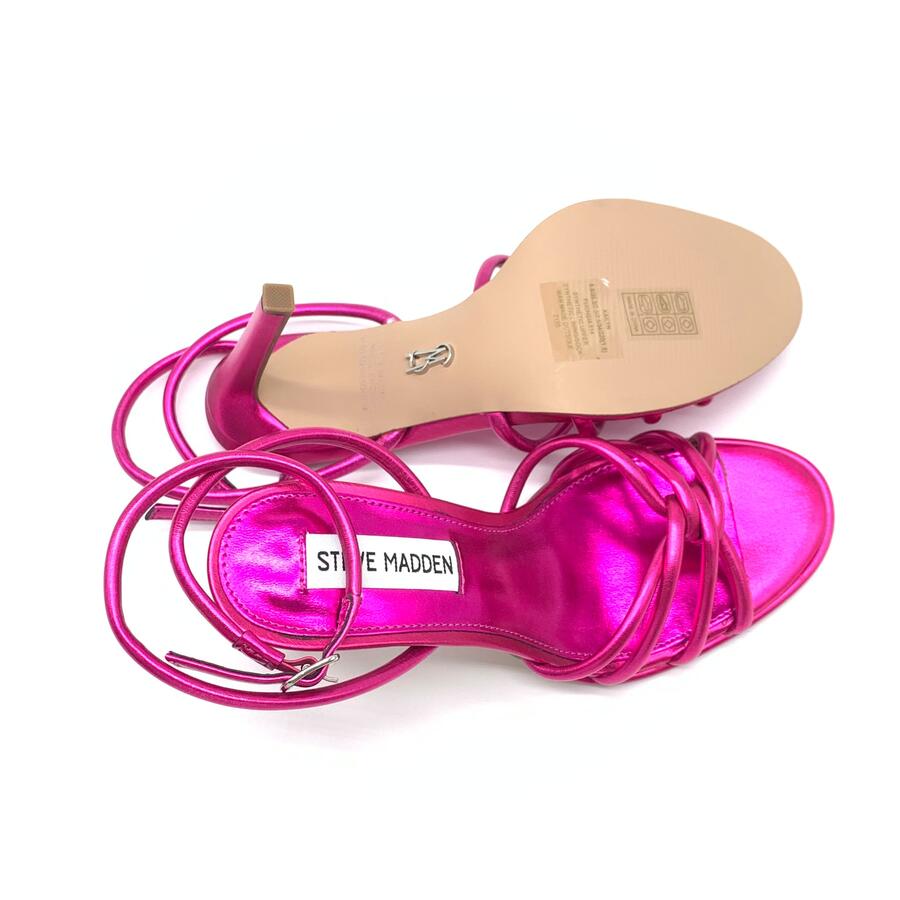 Steve Madden sandalo con tacco magenta