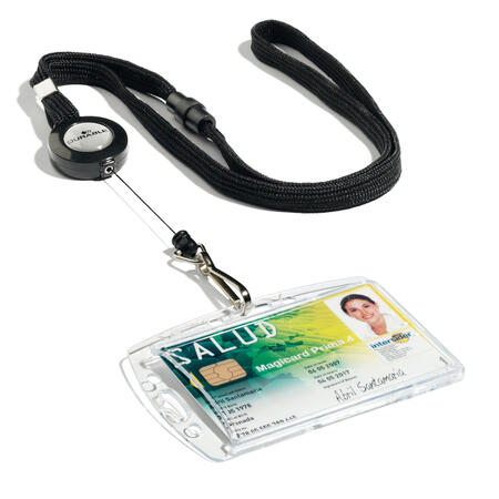 Cordoncino con YO-YO Portabadge DURABLE - conf. 10 pz