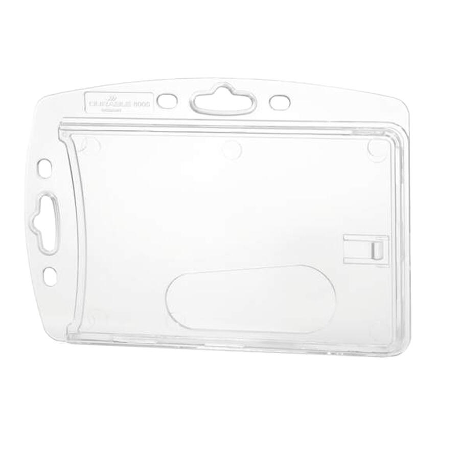 Portabadge Rigido 5,4x8,5 cm DURABLE - conf. 10 pz