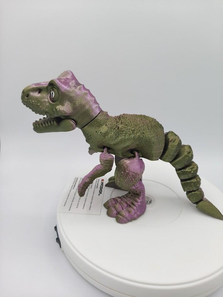 DINOSAURO ARTICOLATO 30x18cm - Stampa 3D -