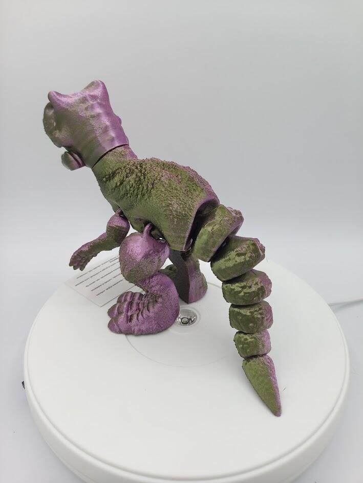 DINOSAURO ARTICOLATO 30x18cm - Stampa 3D -