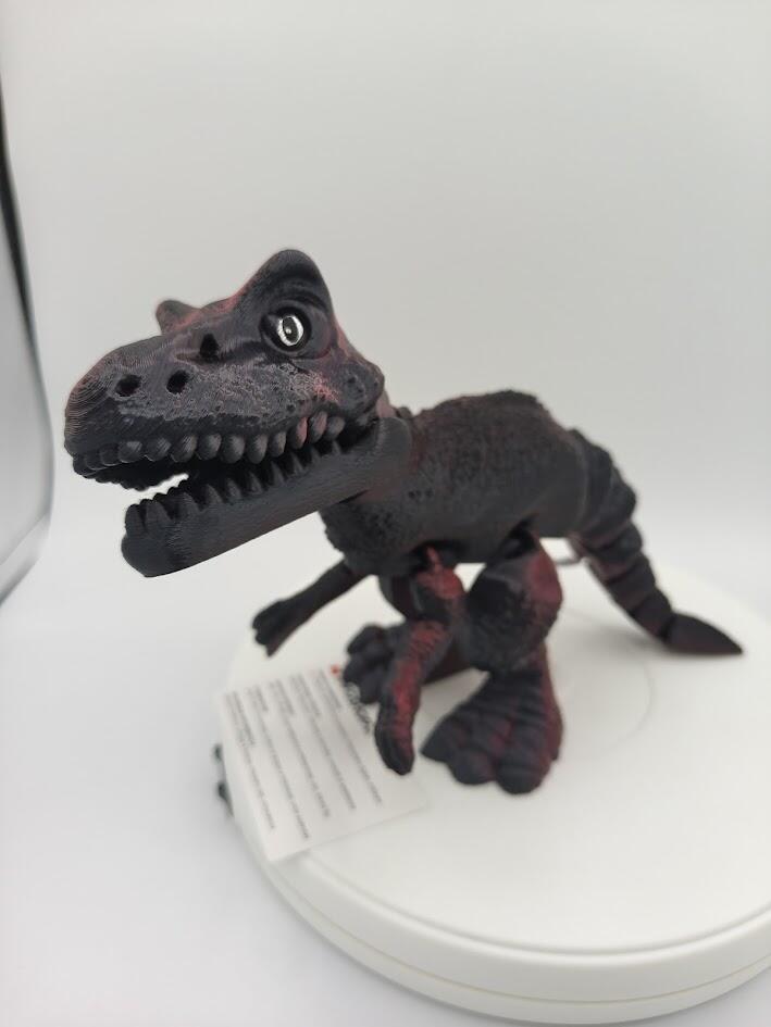 DINOSAURO ARTICOLATO 30x18cm - Stampa 3D -