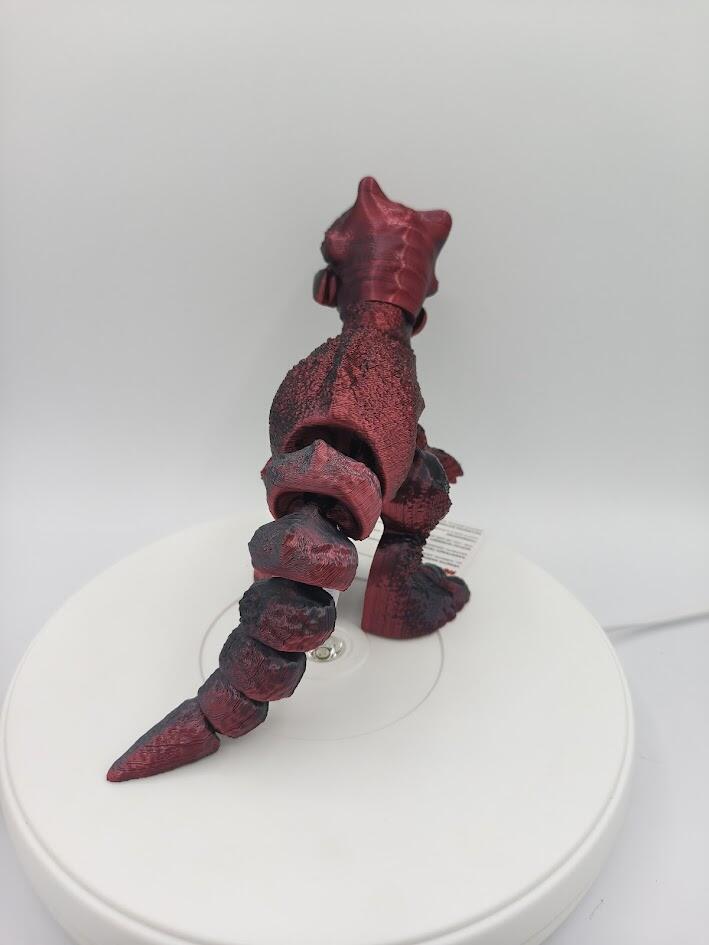 DINOSAURO ARTICOLATO 30x18cm - Stampa 3D -