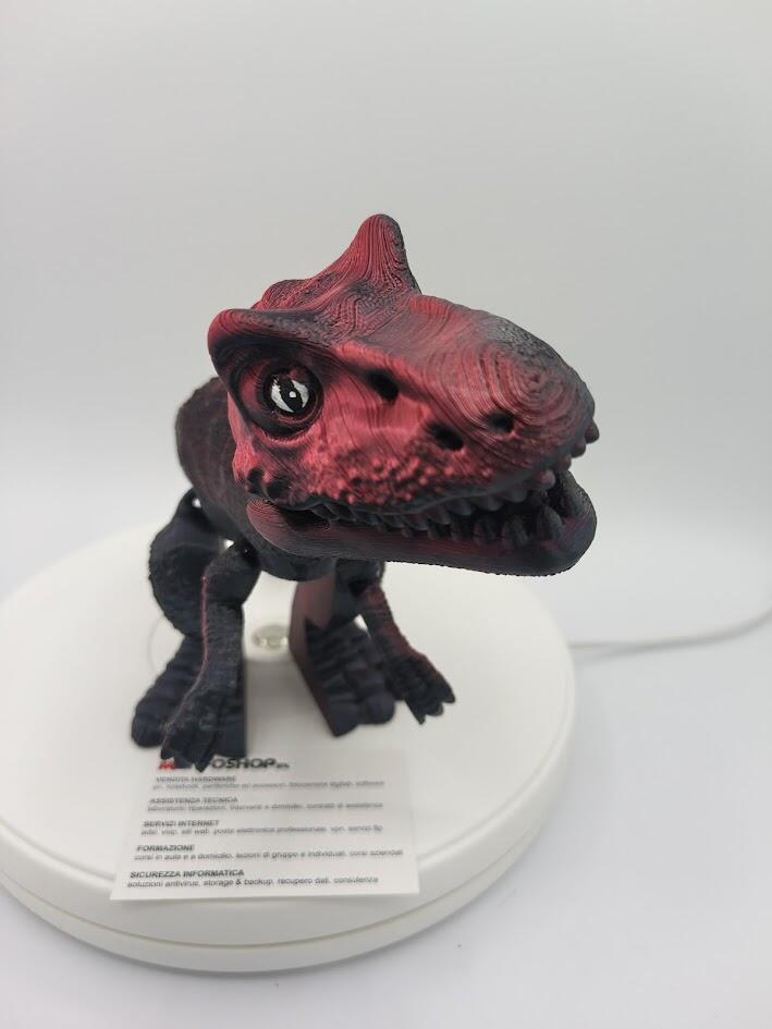 DINOSAURO ARTICOLATO 30x18cm - Stampa 3D -
