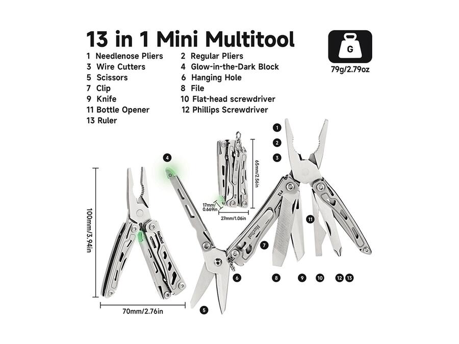 NEXTOOL Mini Flagship Multi Tool F12
