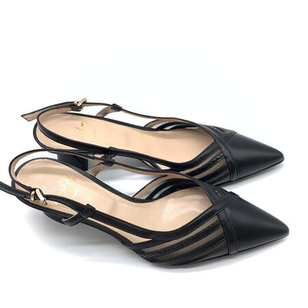 Lui Lui Chanel nero con trasparenza