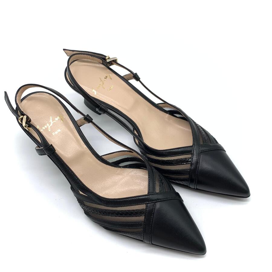 Lui Lui Chanel nero con trasparenza
