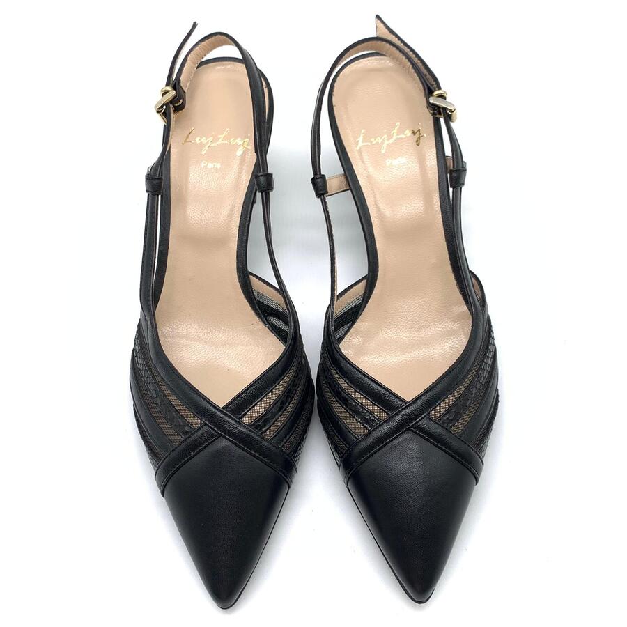 Lui Lui Chanel nero con trasparenza