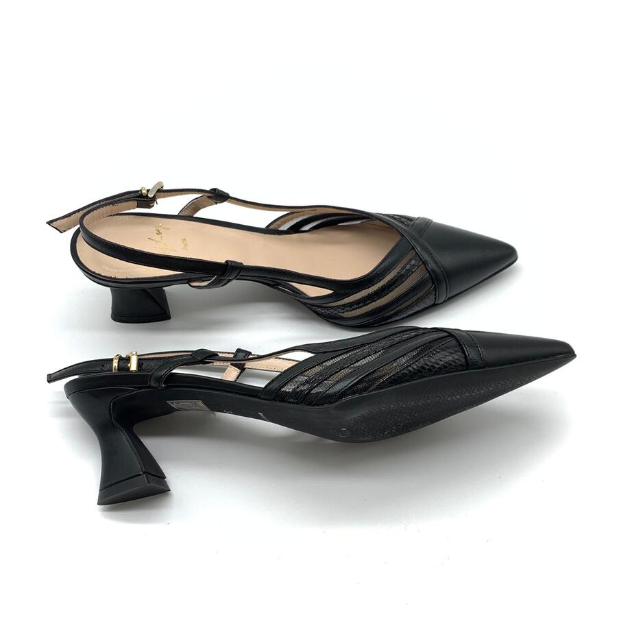Lui Lui Chanel nero con trasparenza
