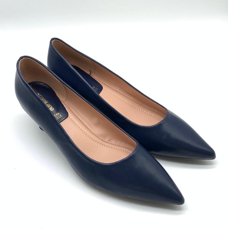 Francesco Milano decolletè blu navy