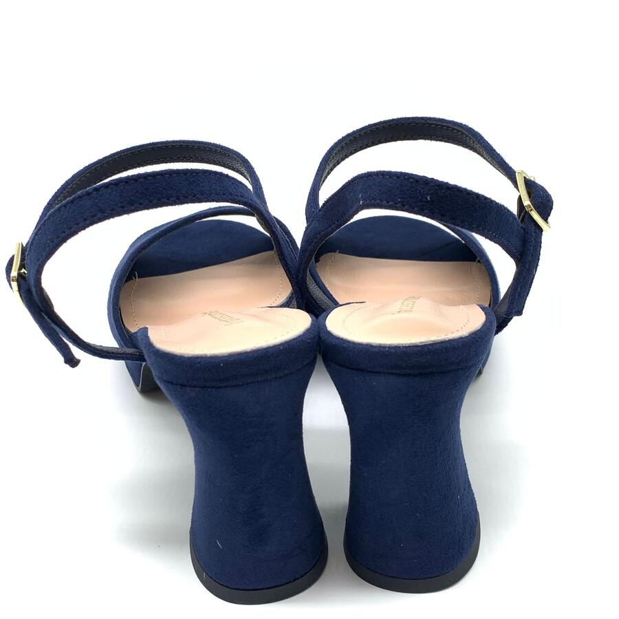 Francesco Milano sandalo siede blu navy 
