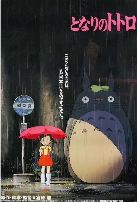 Studio Ghibli, Poster 61x91,5 cm: Il mio vicino Totoro - Locandina Film