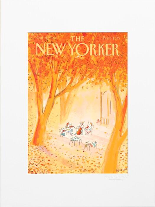 The New Yorker Covers Collection: SEMPE - STRING INSTRUMENTS