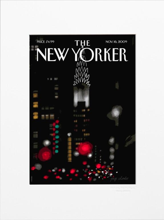 The New Yorker Covers Collection: JORGE COLOMBO - NIGHT LIGHTS