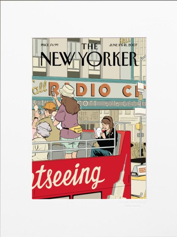 The New Yorker Covers Collection: ADRIAN TOMINE - BUS