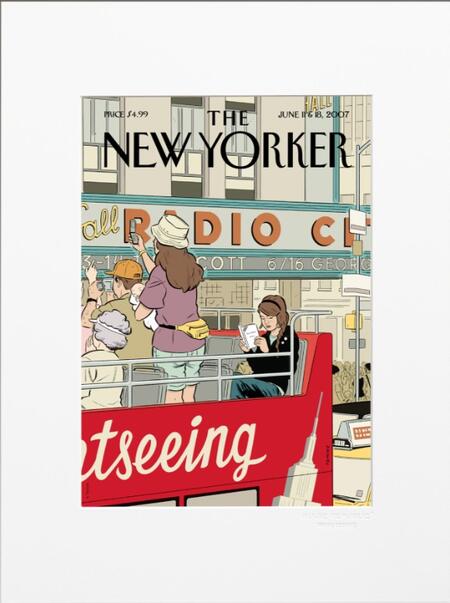 The New Yorker Covers Collection: ADRIAN TOMINE - BUS
