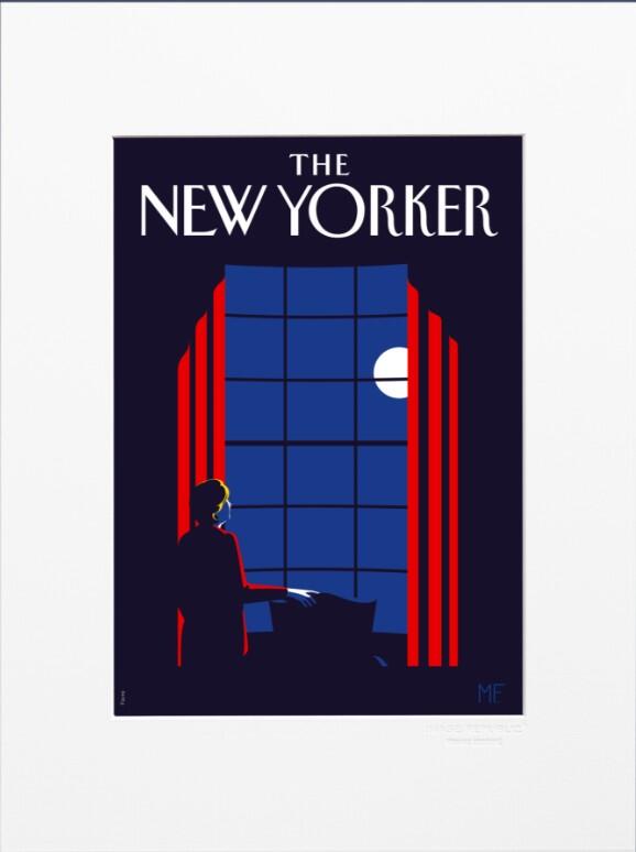 The New Yorker Covers Collection: MALIKA FAVRE - IF HILARY HAD WON