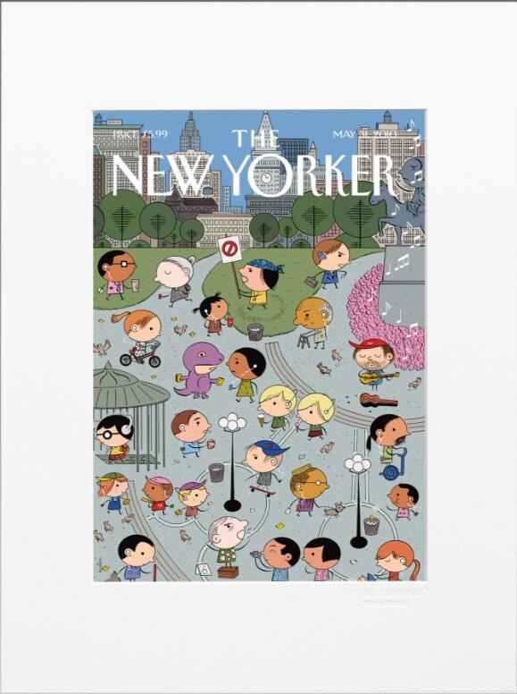 The New Yorker Covers Collection: THE NEWYORKER 71 BRUNETTI UNION SQUARE 2010