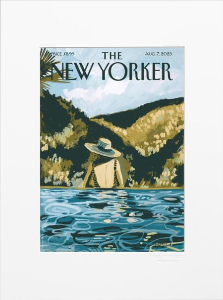 The New Yorker Covers Collection: KABAKER AUG 7, 2023 IN THE SWIM OF THINGS