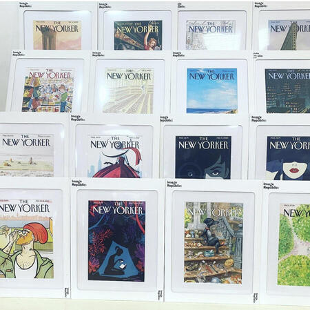 The New Yorker Covers Collection: SEMPE - BUSINESSMAN WORKING 1994