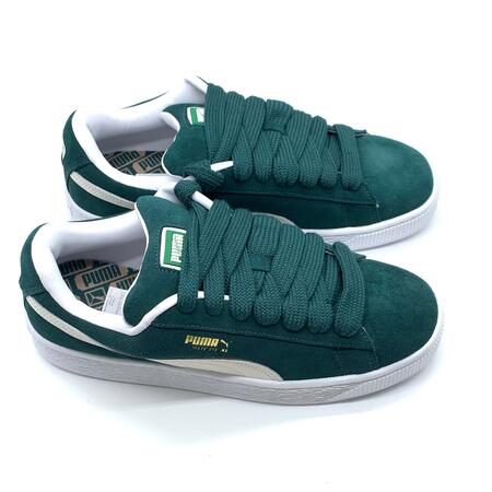Puma sneaker suade XL green