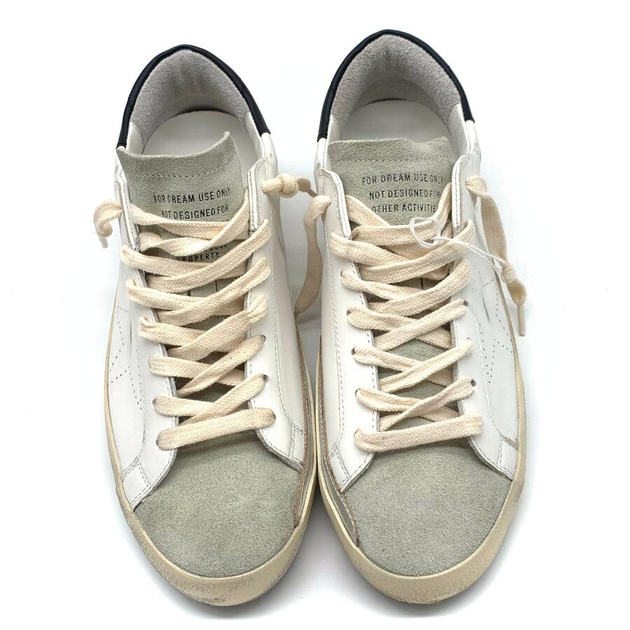 Golden Goose super-star wht/black