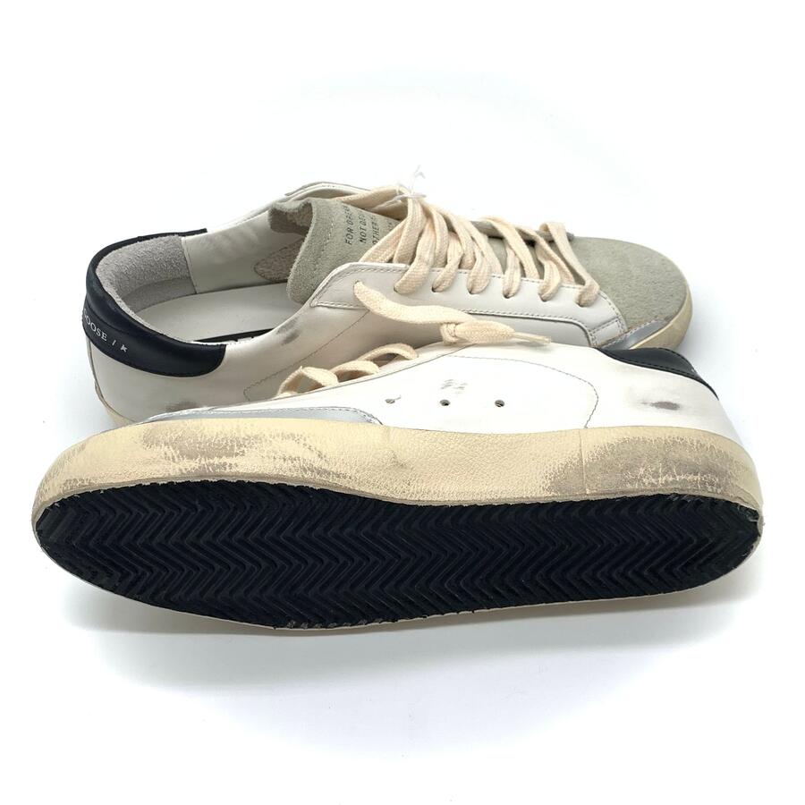 Golden Goose super-star wht/black