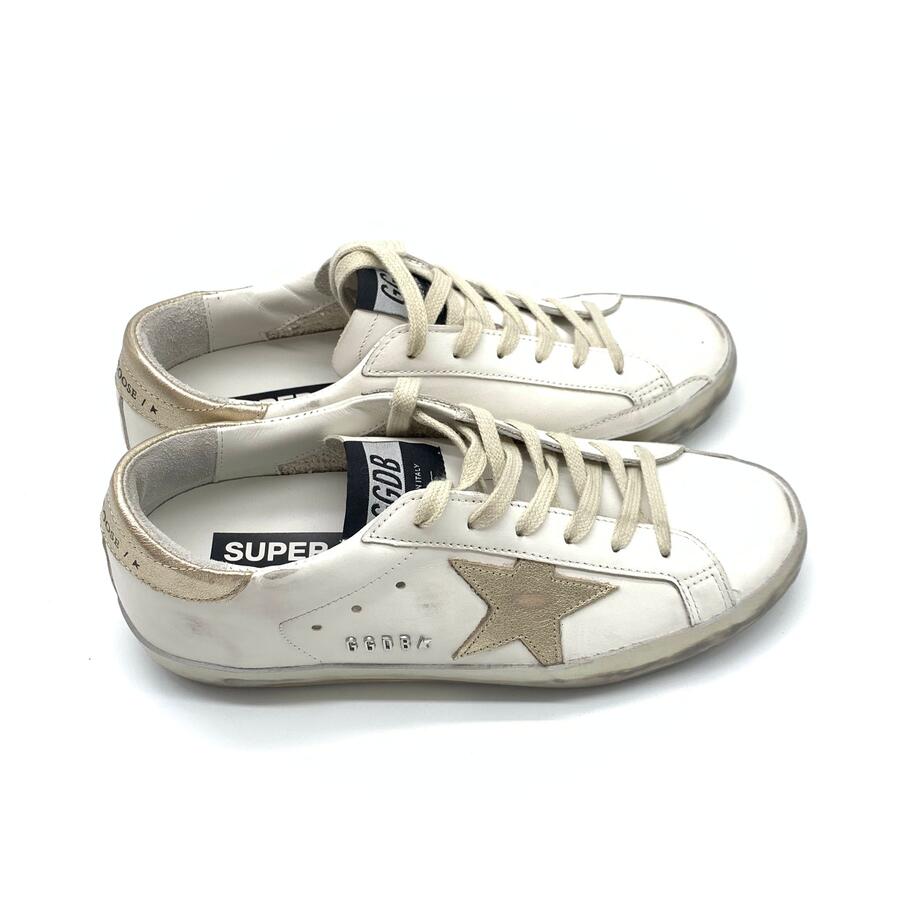 Golden Goose super-star wht/gold