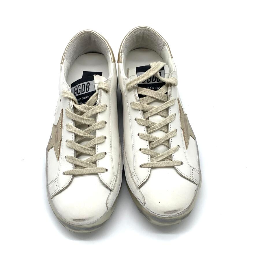 Golden Goose super-star wht/gold
