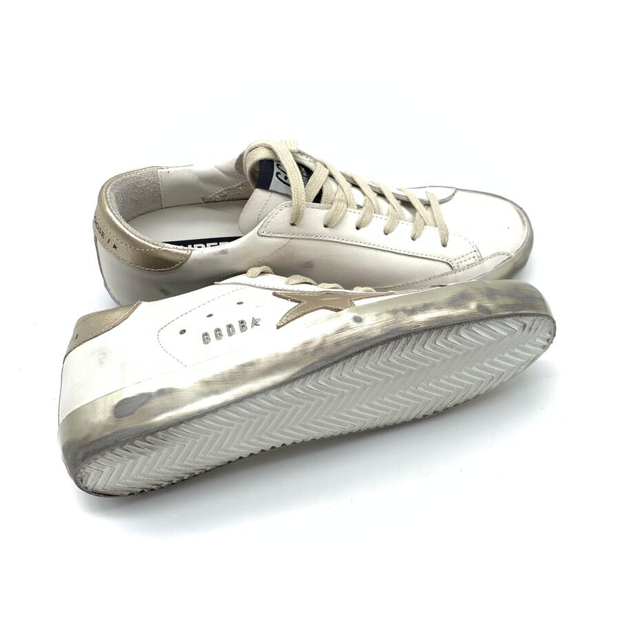 Golden Goose super-star wht/gold