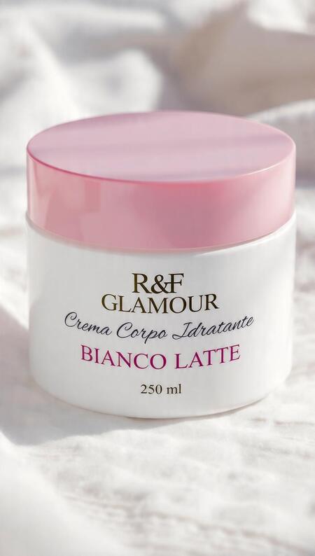 R&F GLAMOUR CREMA CORPO IDRATANTE BIANCOLATTE DA 250 ml
 [Conf.da 6 pezzi]