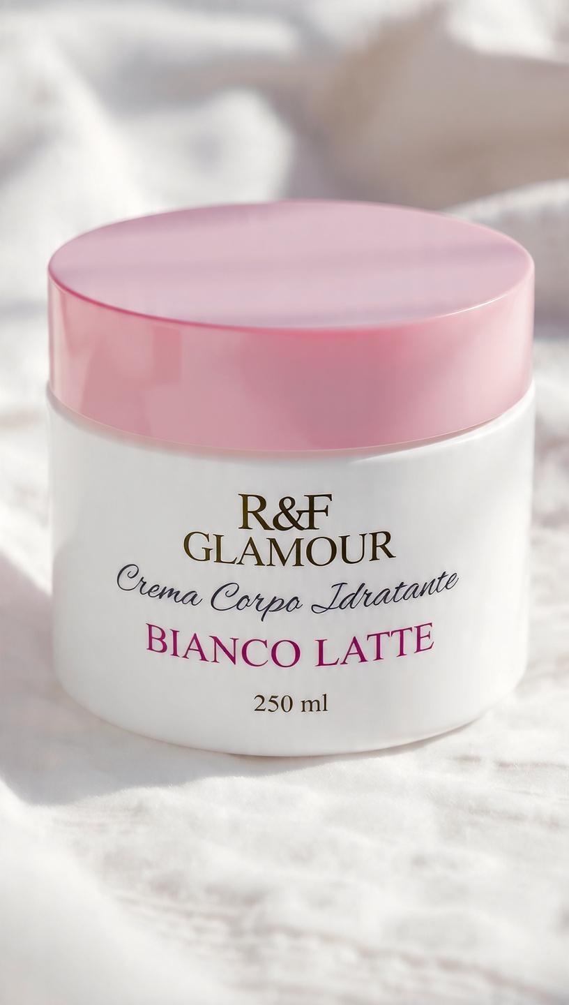 R&F GLAMOUR CREMA CORPO IDRATANTE BIANCOLATTE DA 250 ml
 [Conf.da 6 pezzi]